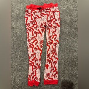 Womens xl lounge pants lev baby bows
